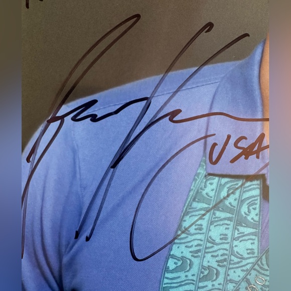 Lenny krayzelburg Olympic swimmer autographed poster - good condition - Picture 2 of 2